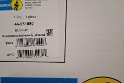 BILSTEIN  Ilmajousijalka 44-251680 oikea etu. Airmatic 2wd