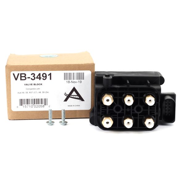 Arnott Venttiililohko – 11-18 Audi A6/S6/RS6 (C7)  10-18 A7/S7/RS7 (4G)  09-18 A8/S8 (D4). VB-3491